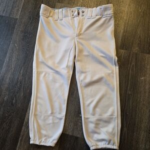 Womens White Softball Pants